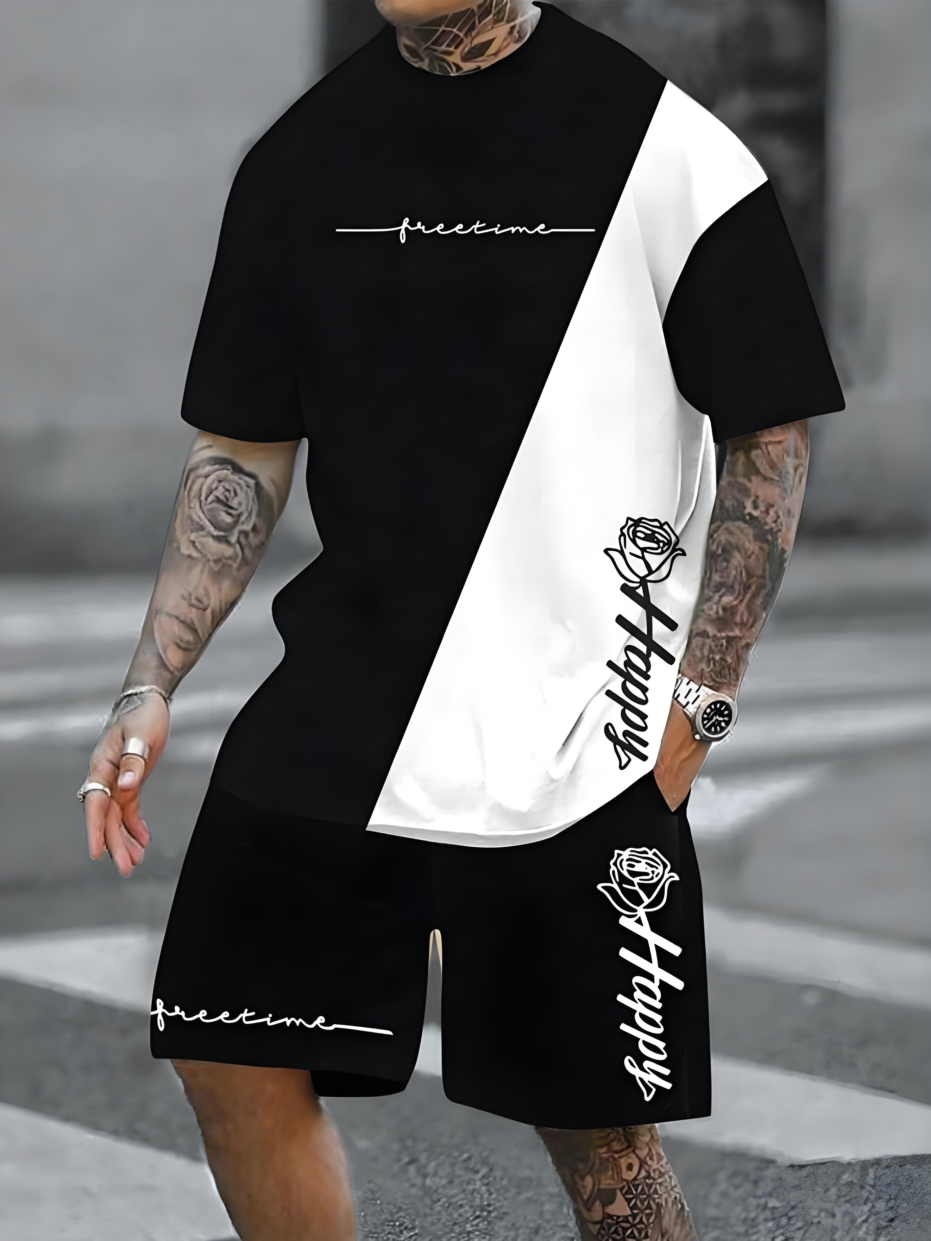 New Plus Size Men's T-shirt An - Mens Fashion Streetwear ulasan dan harga