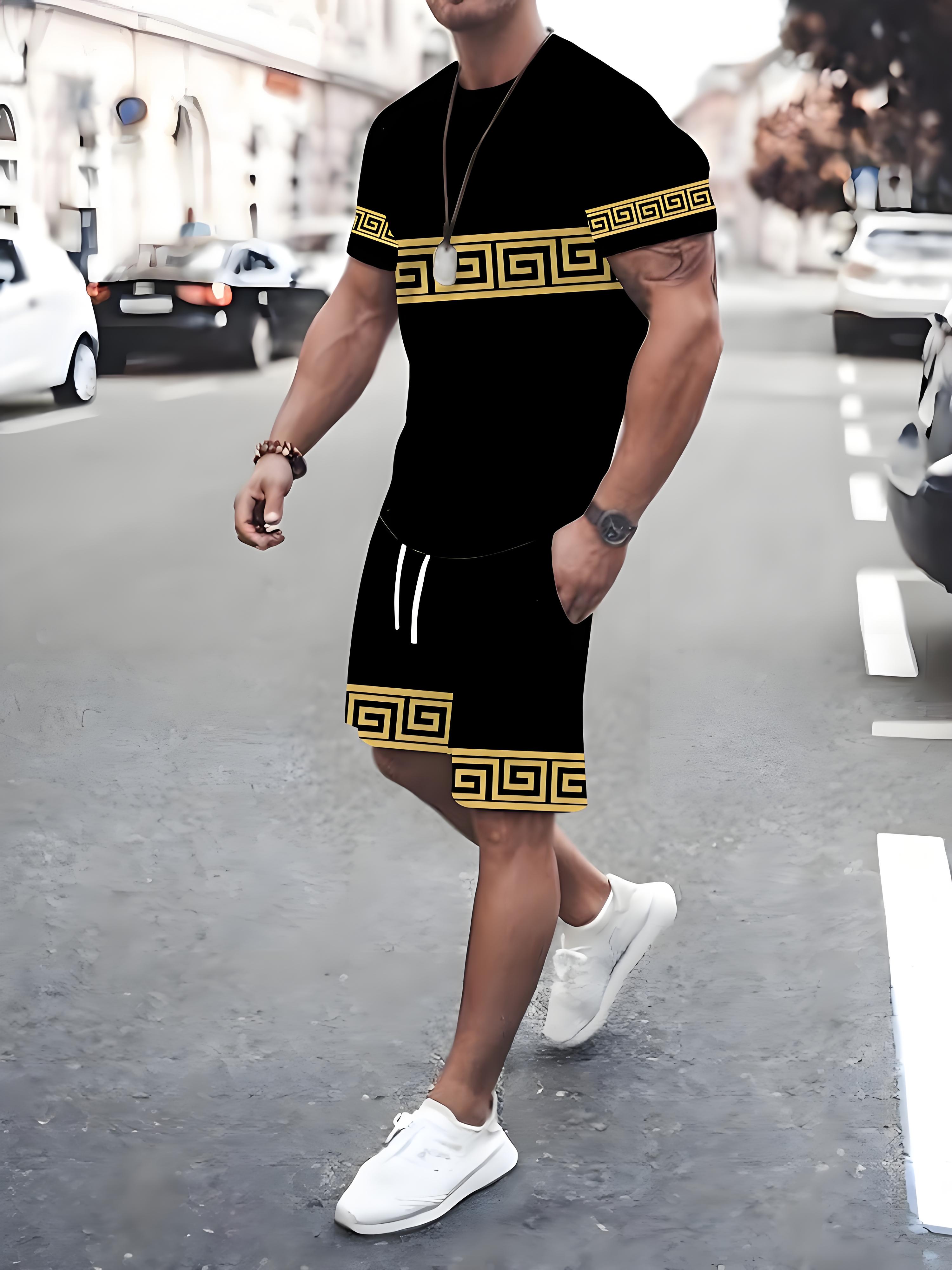 New Plus Size Men's T-shirt An - Mens Fashion Streetwear ulasan dan harga