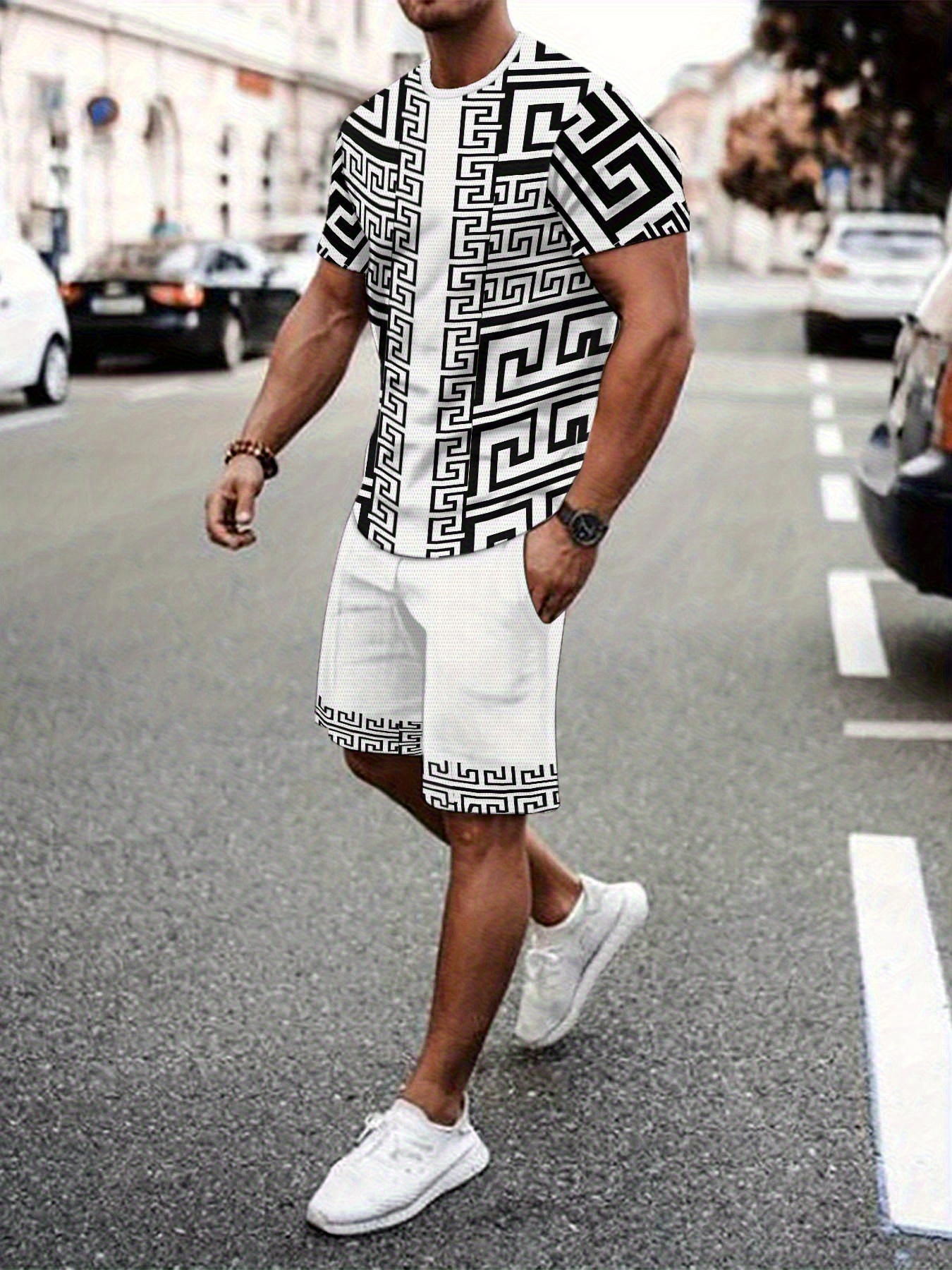 New Plus Size Men's T-shirt An - Mens Fashion Streetwear ulasan dan harga