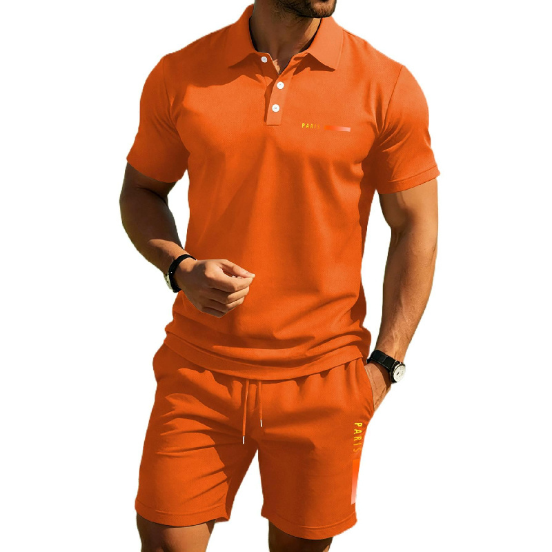PARIS Print Men's high-end sum - Paris Fashion Men ulasan dan harga
