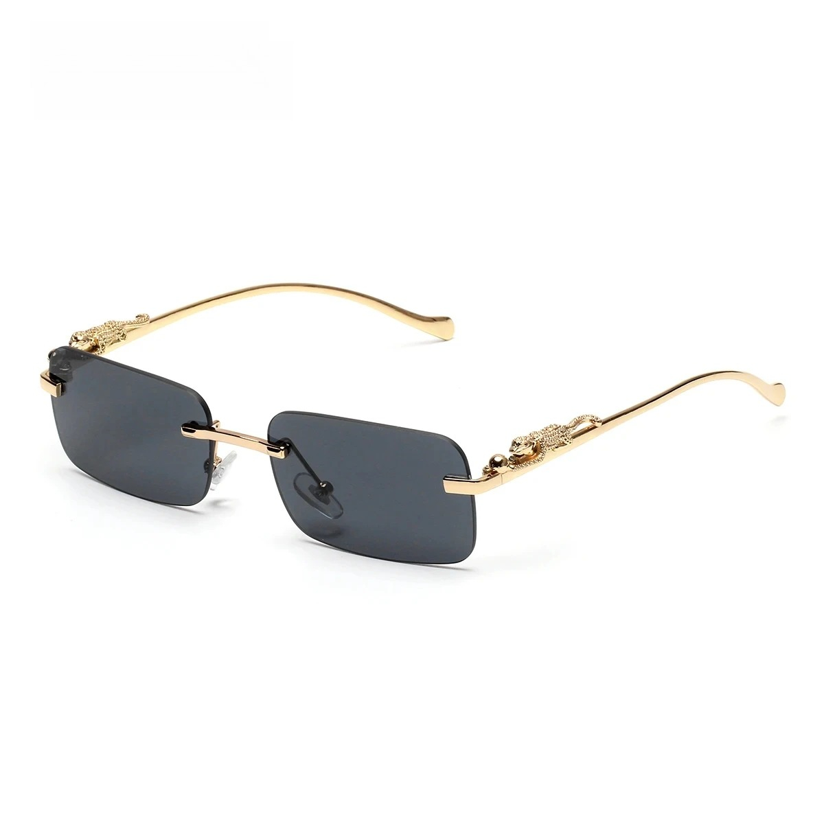 Rimless Sunglasses UV400 Fashi - Men'S Fashion Rimless Glasses ulasan dan harga