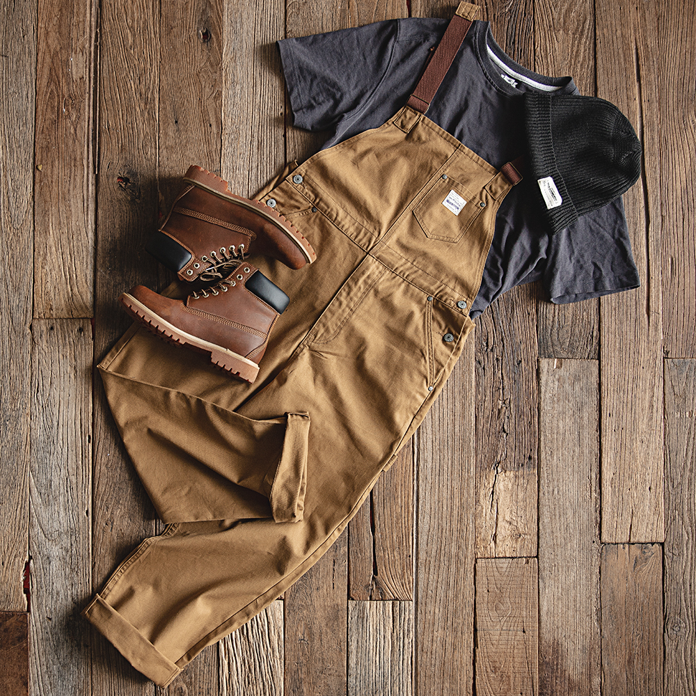 Maden Vintage Khaki Vintage St - Men'S Fashion Overalls ulasan dan harga