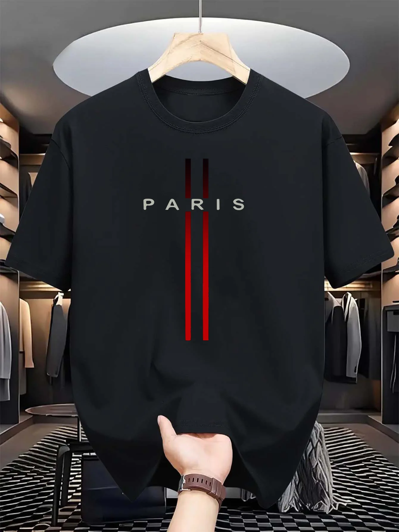 Men's 100% pure cotton summer  - Paris Fashion Men ulasan dan harga