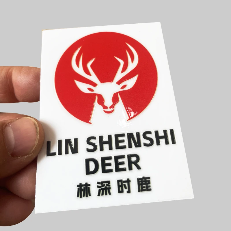 Custom UV Transfer Stickers Pe - Men'S Fashion Labels ulasan dan harga