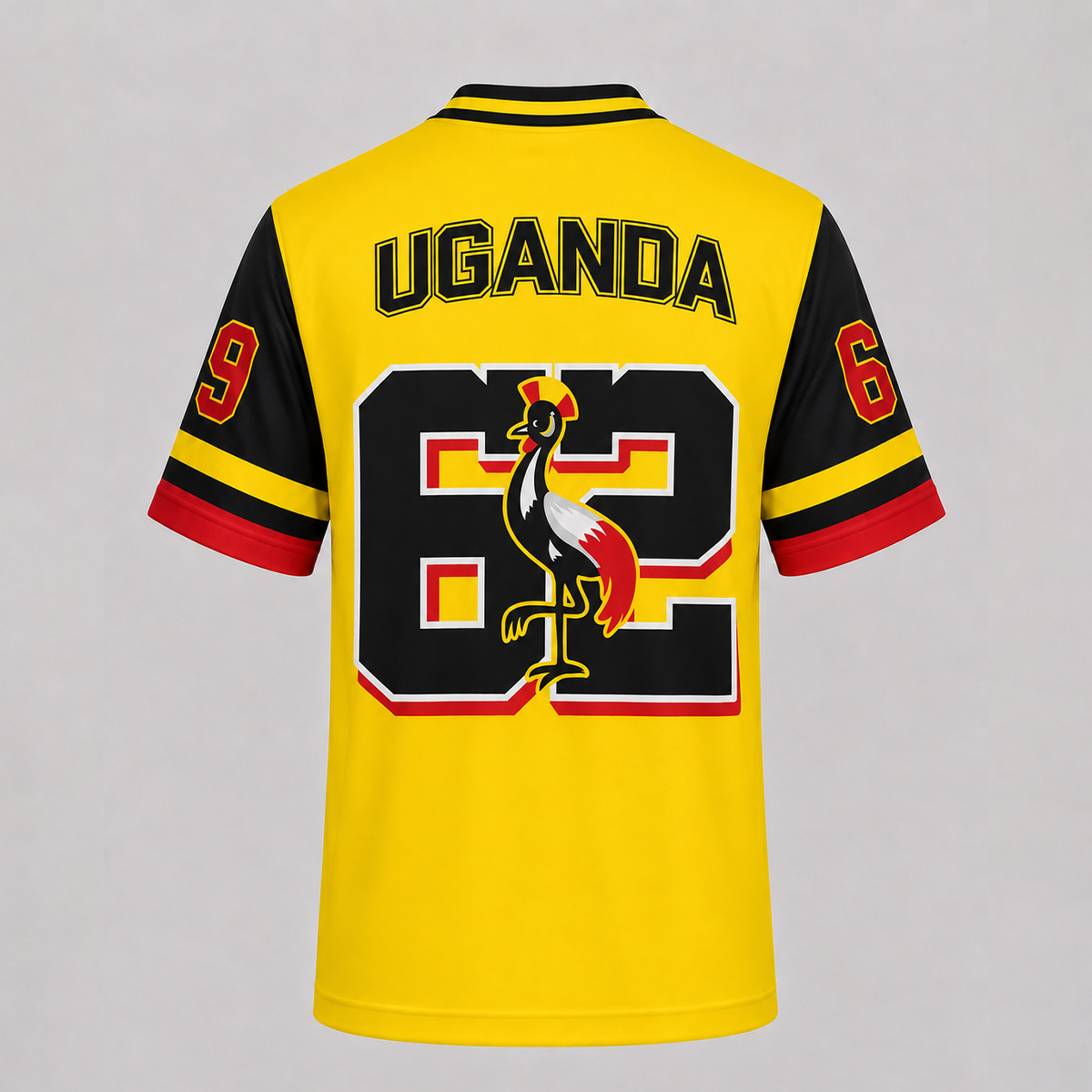 Uganda Satin V-Neck T-Shirt, M - Men Fashion Uganda ulasan dan harga
