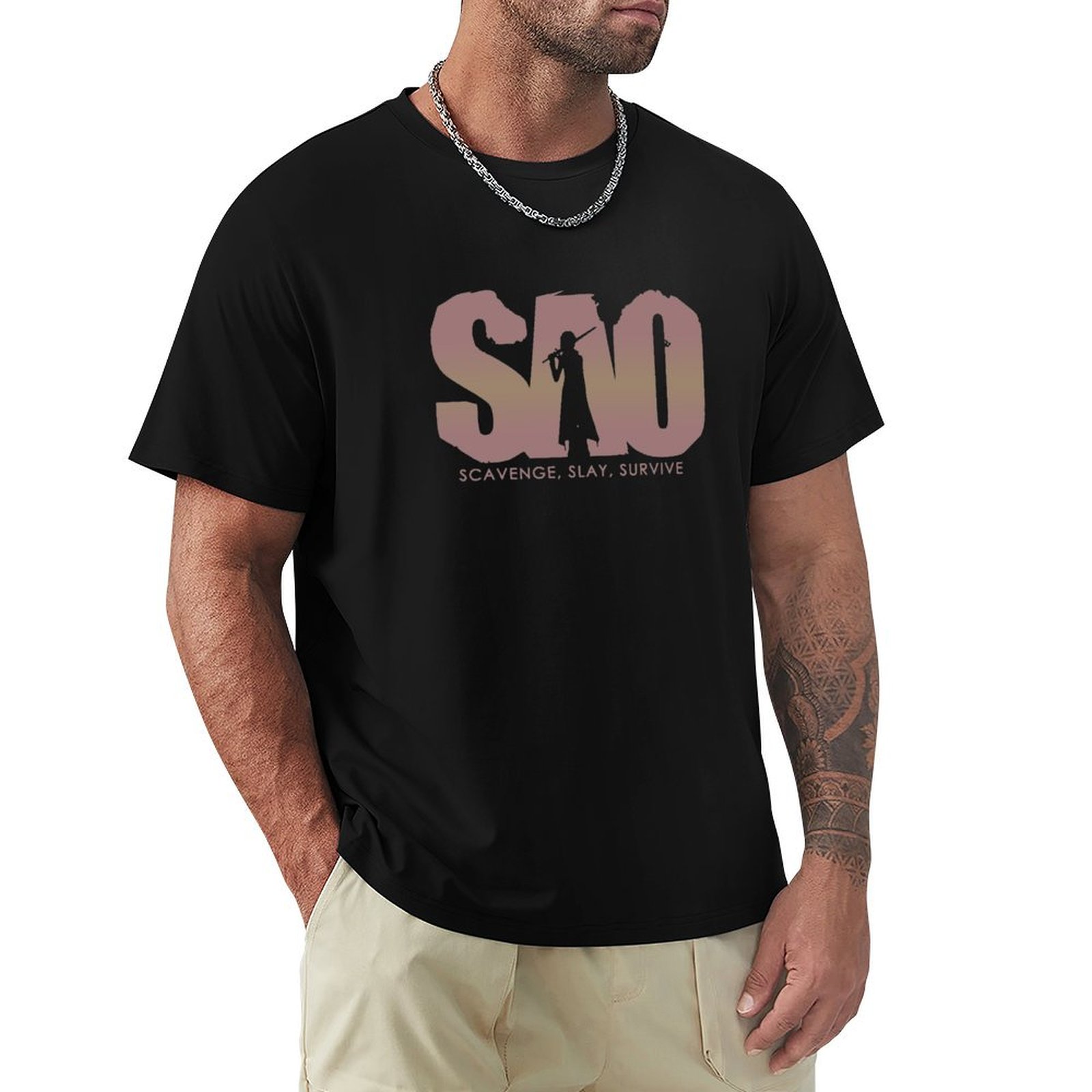Sword Art Online T-Shirt for a - Men'S Fashion Online ulasan dan harga