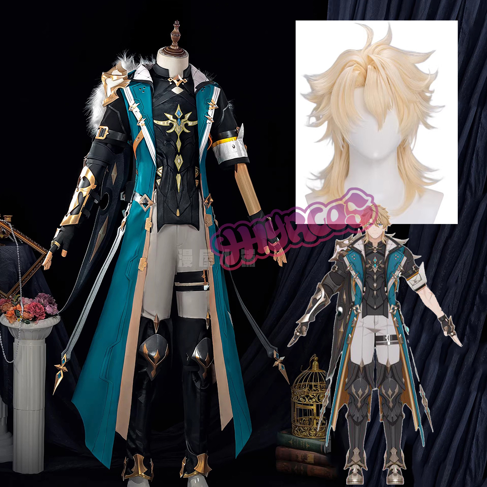 Genshin Impact Varka Cosplay C - Mens Fashion Jumpsuit ulasan dan harga