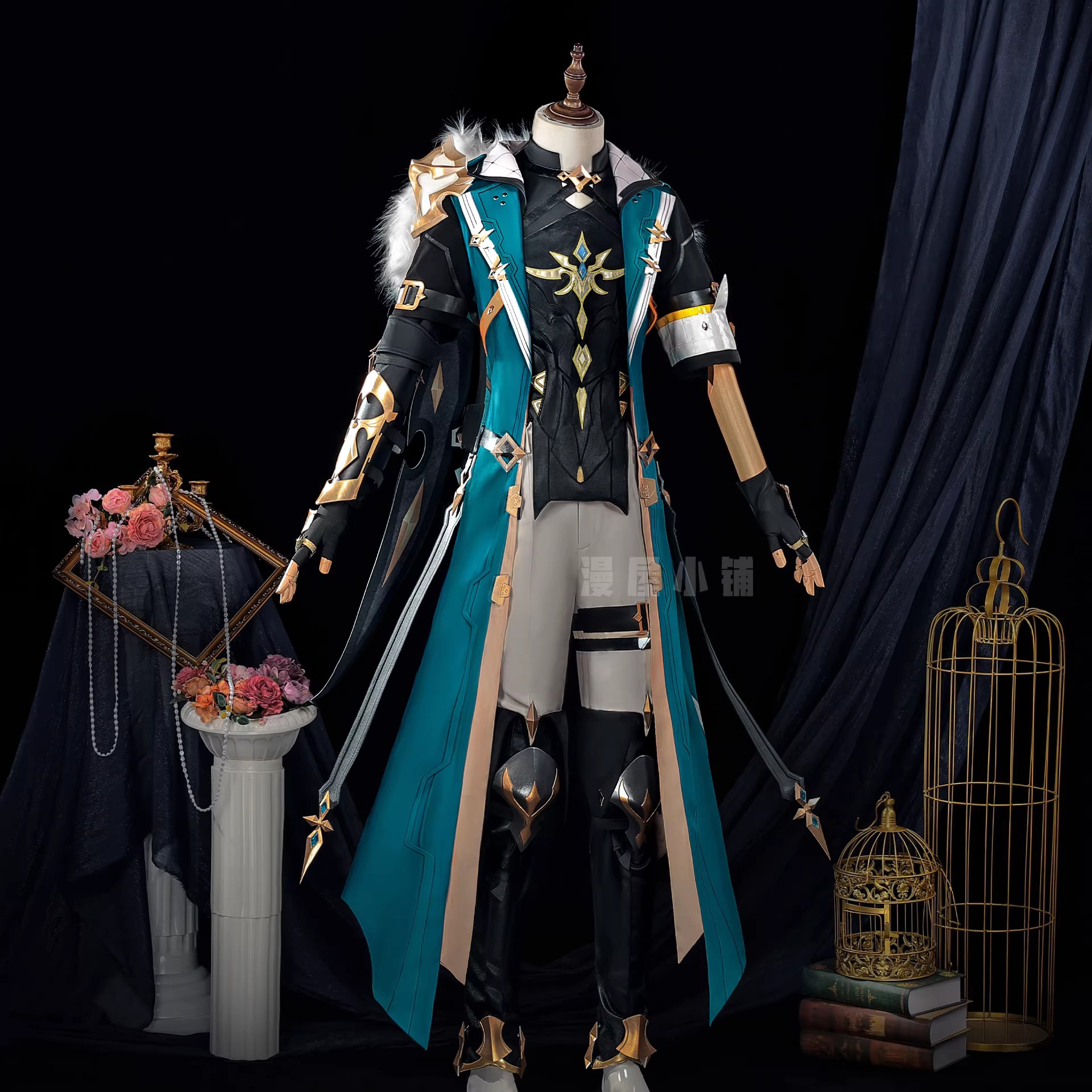 Genshin Impact Varka Cosplay C - Mens Fashion Jumpsuit ulasan dan harga