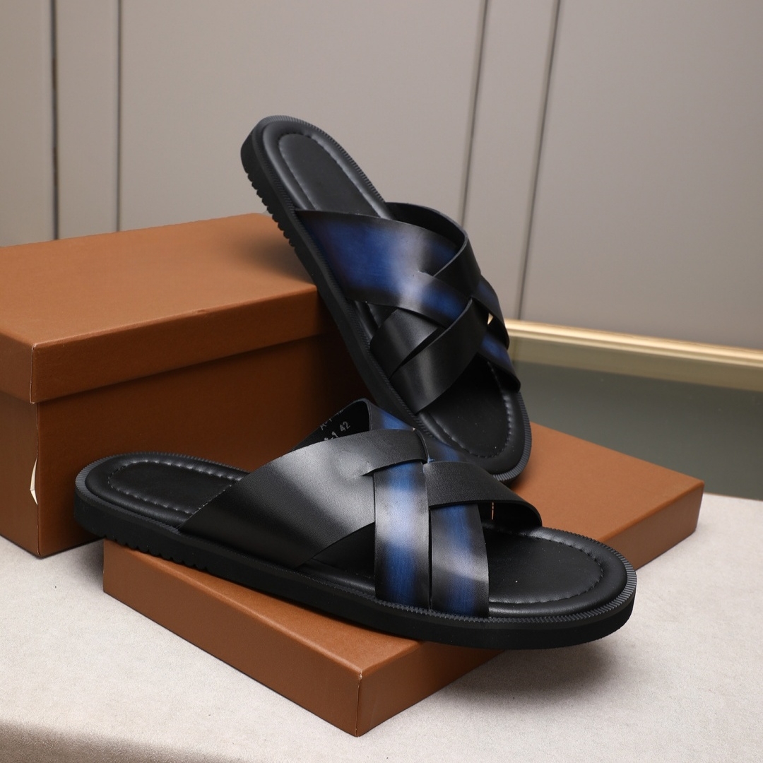 Handmade Fashion Sandals Luxur - Men'S Fashion Luxury Brands ulasan dan harga