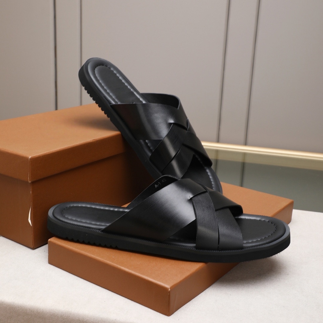 Handmade Fashion Sandals Luxur - Men'S Fashion Luxury Brands ulasan dan harga