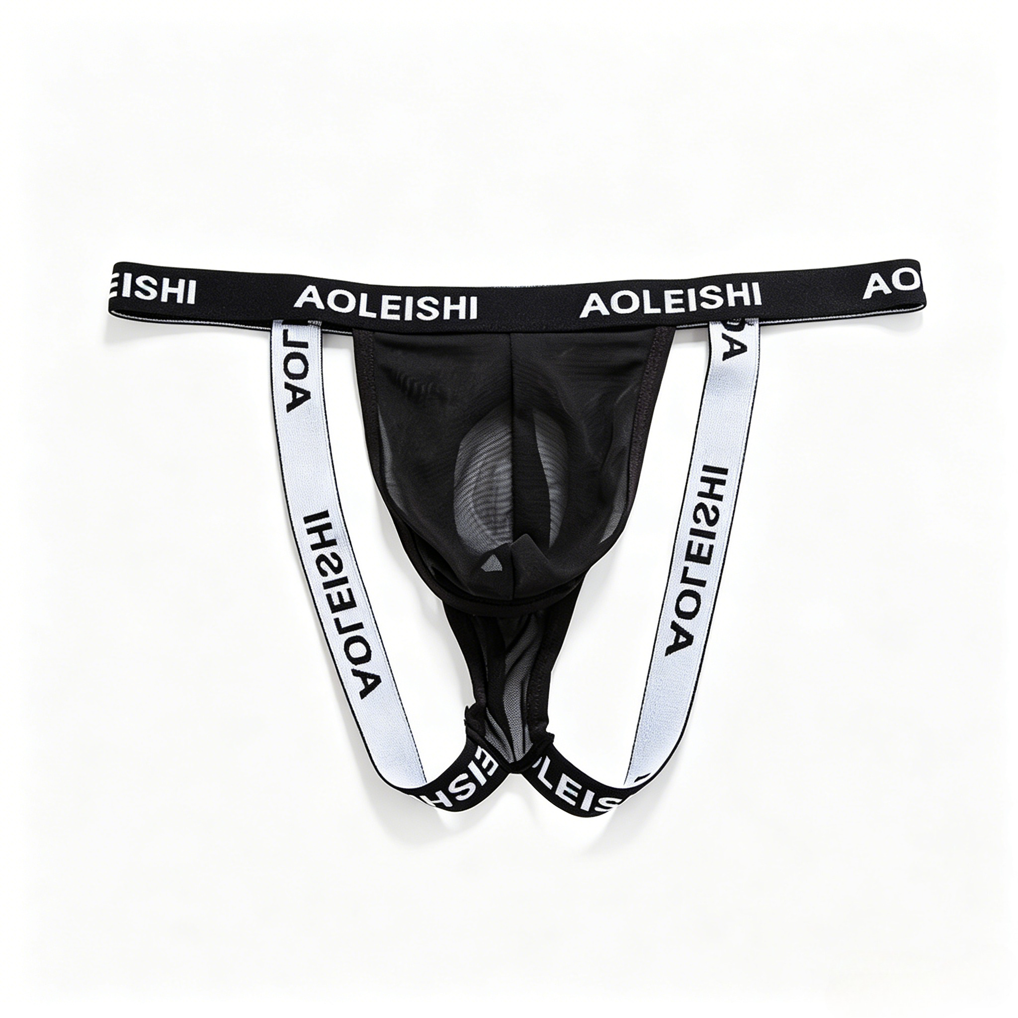 Sheer Mesh Jockstrap for Men B - Men'S Fashion Underwear Brands ulasan dan harga