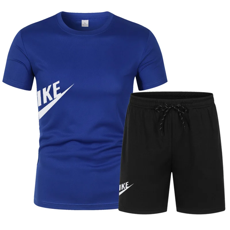 2026 Summer Men Crew Neck Shor - Mens Fashion Streetwear ulasan dan harga