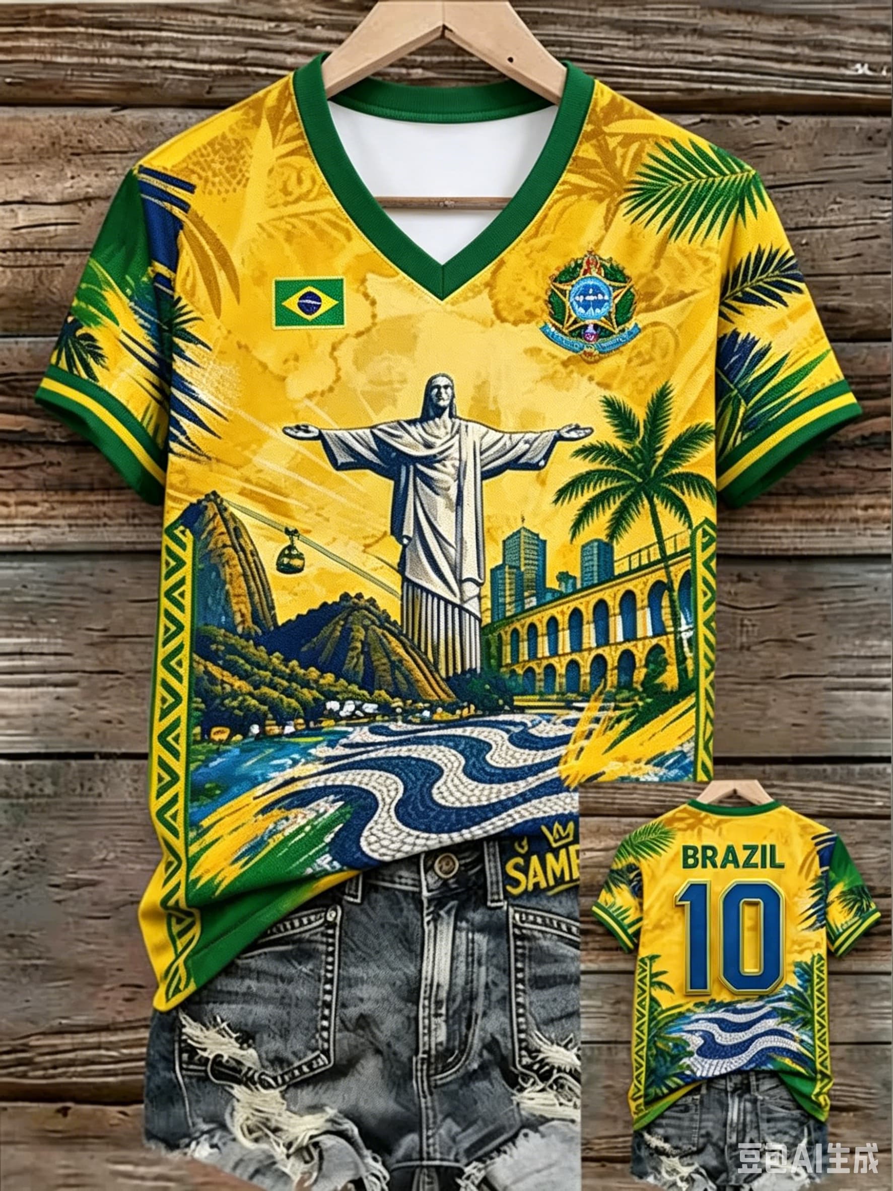 Men 2026 Brazil Team Soccer Je - Yellow Men'S Fashion ulasan dan harga