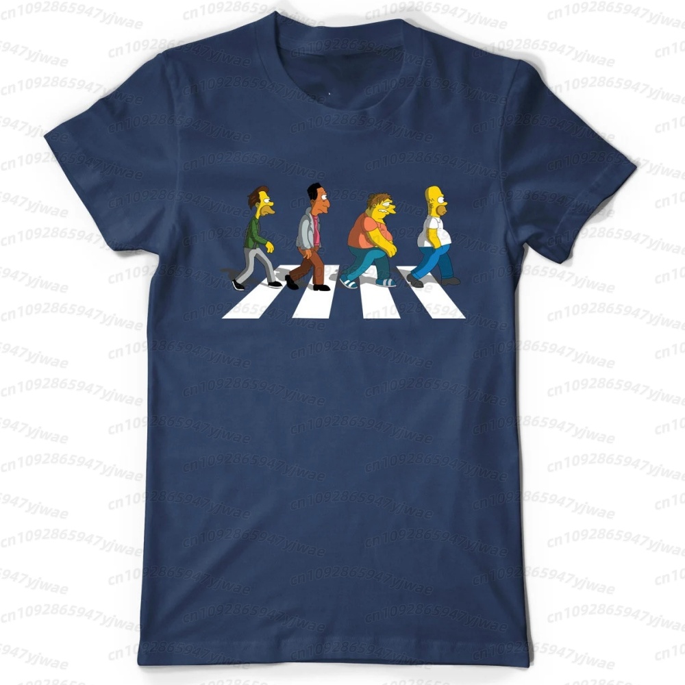 2026 men Simpsons Dad Sidewalk - Mens Fashion Wear ulasan dan harga