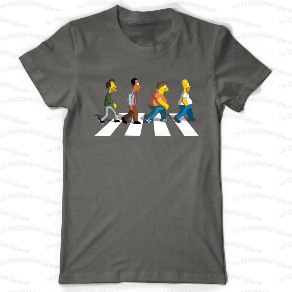 2026 men Simpsons Dad Sidewalk - Mens Fashion Wear ulasan dan harga