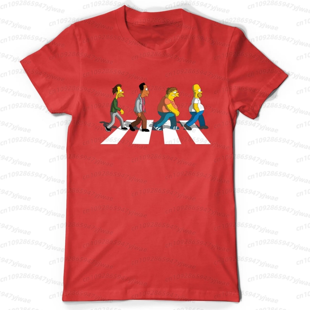 2026 men Simpsons Dad Sidewalk - Mens Fashion Wear ulasan dan harga