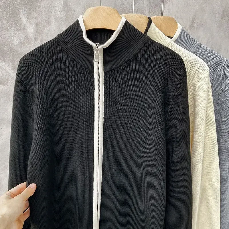 Men's Clothing Cardigan Zipper - Men'S Fashion X ulasan dan harga