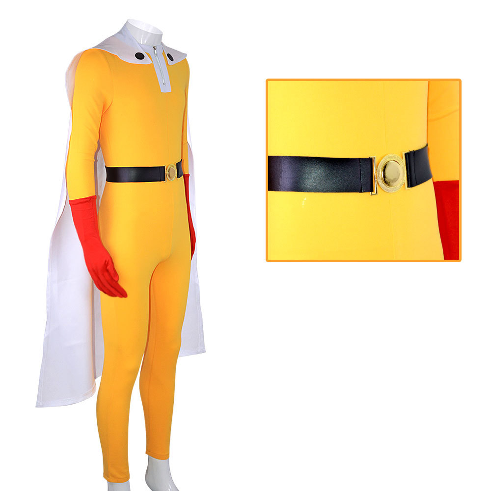 One Punch Man Saitama Cosplay  - Mens Fashion Jumpsuit ulasan dan harga