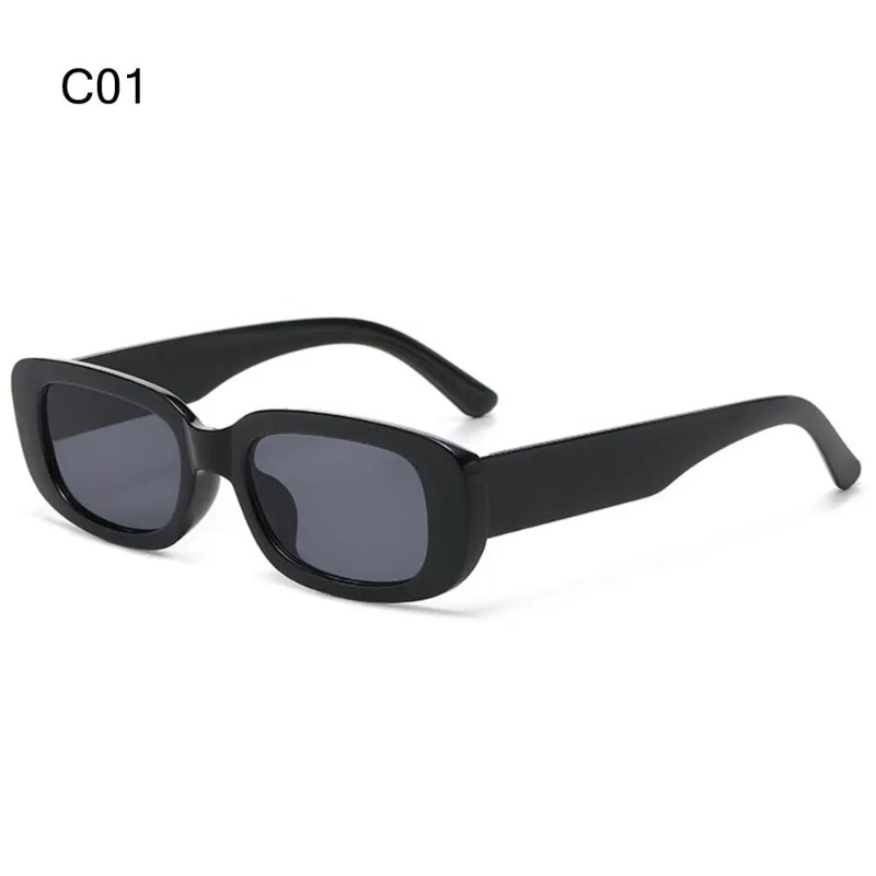 Women Men Steampunk Rectangle  - Men'S Fashion Glasses ulasan dan harga