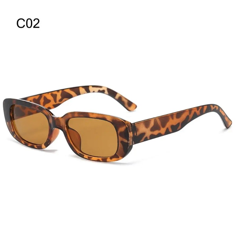 Women Men Steampunk Rectangle  - Men'S Fashion Glasses ulasan dan harga