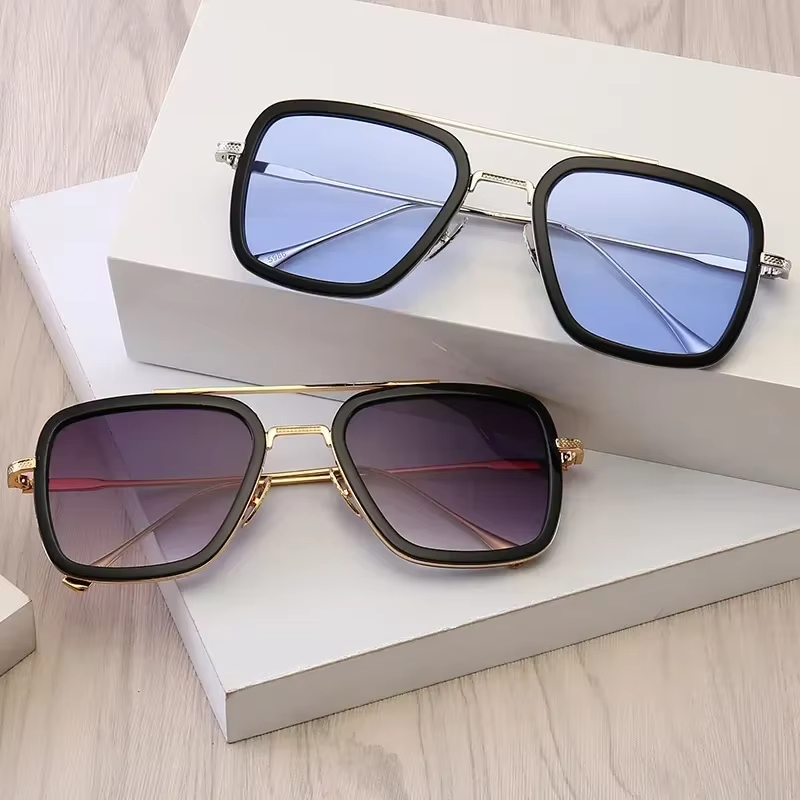 Fashion Steampunk Men Sunglass - Men'S Fashion Glasses ulasan dan harga
