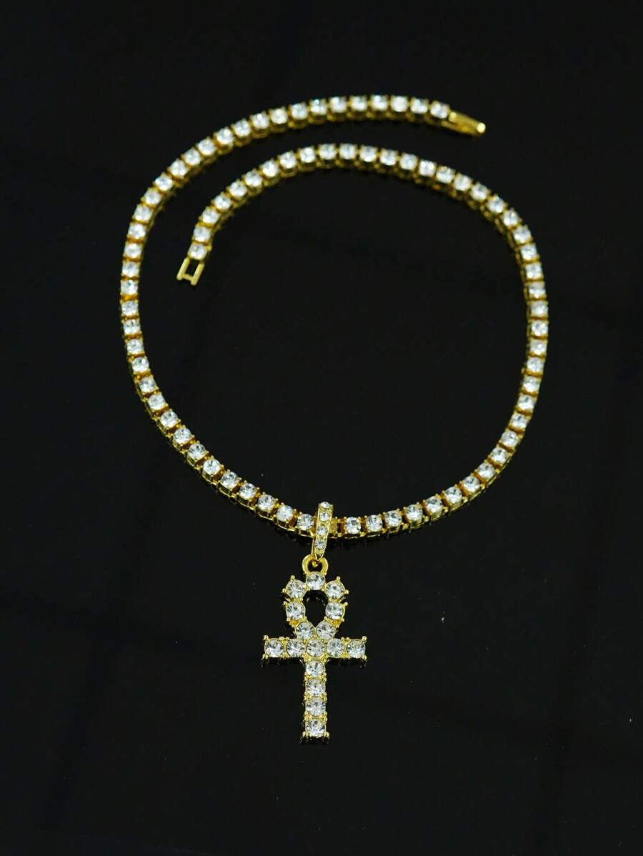 Mens Cubed Design Pendant Tenn - Men'S Fashion X ulasan dan harga