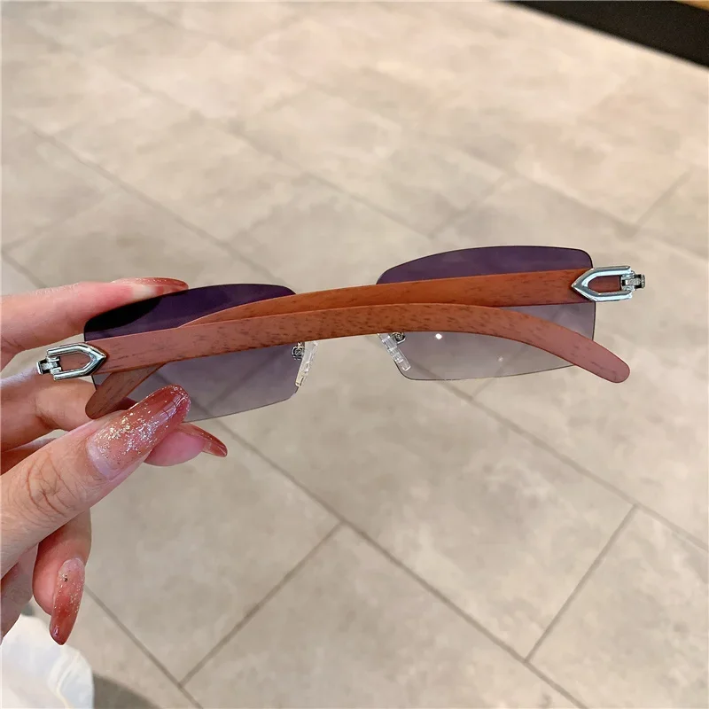 Small Rimless Sunglasses Men W - Men'S Fashion Rimless Glasses ulasan dan harga