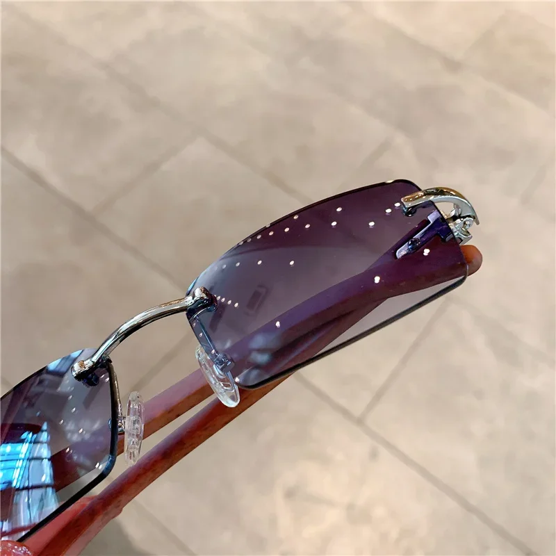 Small Rimless Sunglasses Men W - Men'S Fashion Rimless Glasses ulasan dan harga