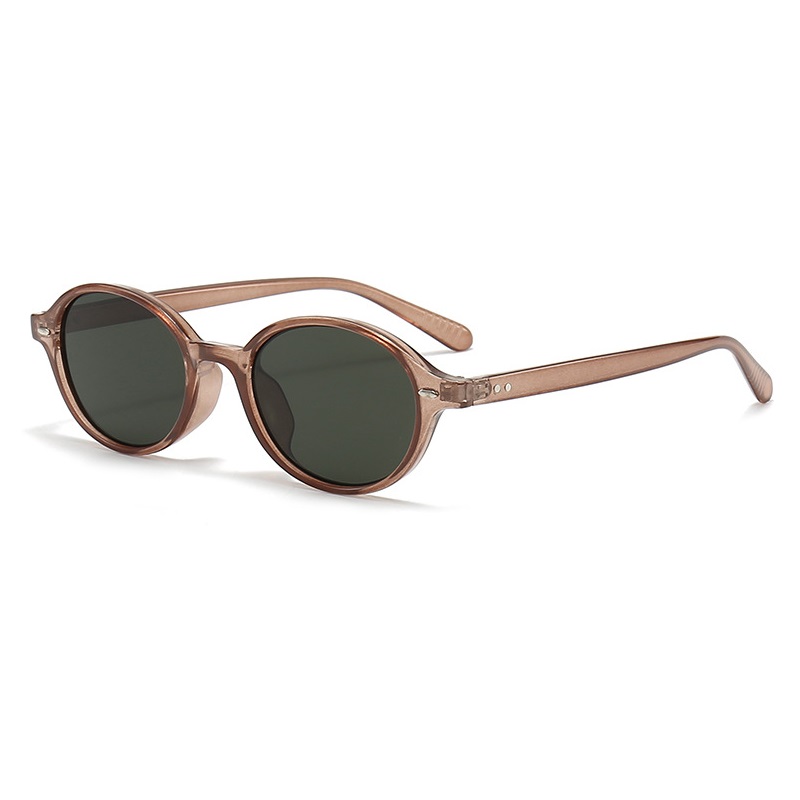 Retro Small Oval Sunglasses Wo - Men'S Fashion Luxury Brands ulasan dan harga