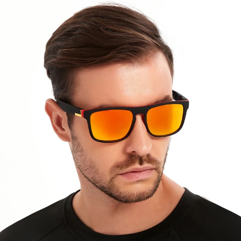 Fashion Vintage Square Sports  - Men'S Fashion Glasses ulasan dan harga