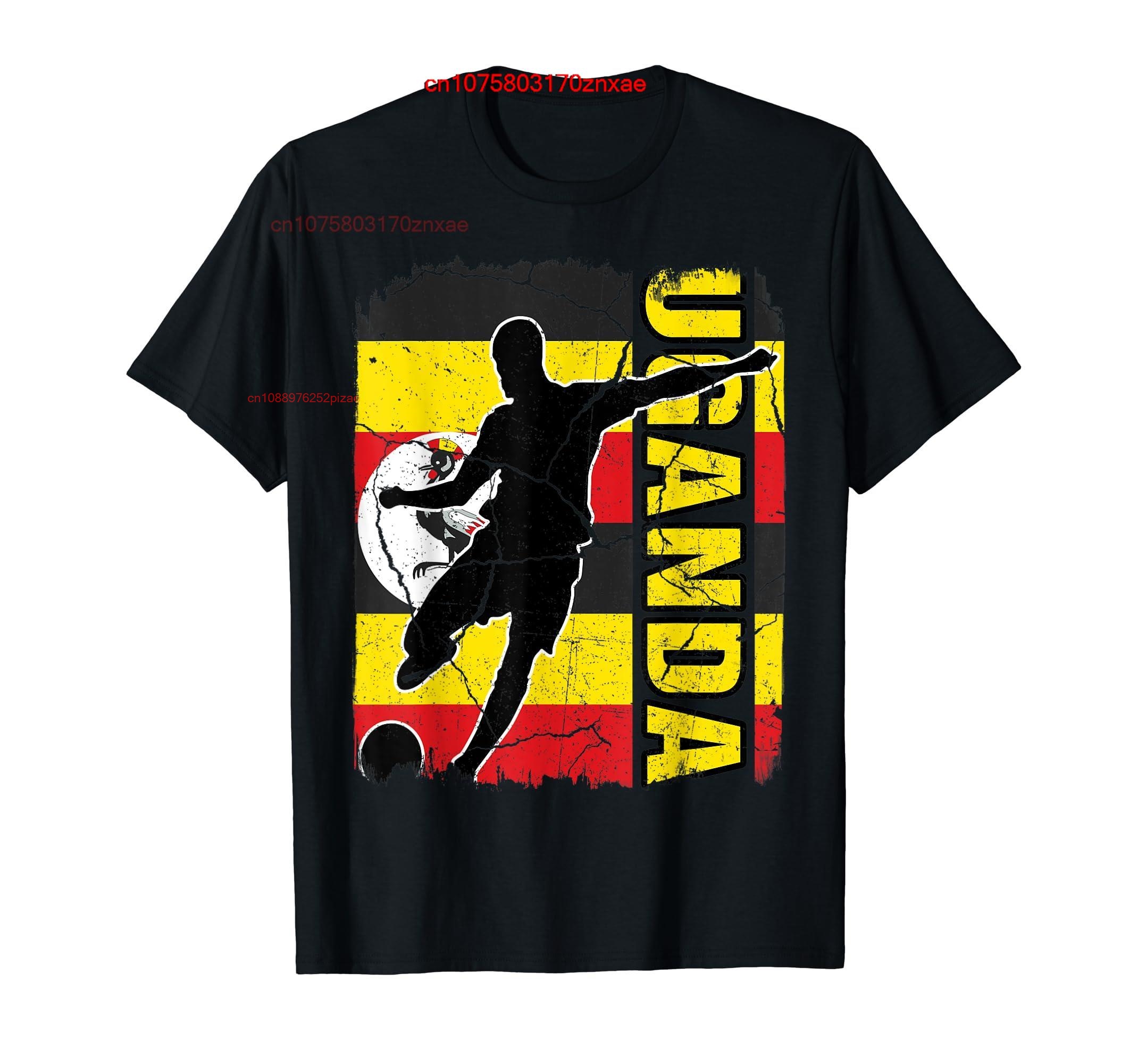100% Cotton Uganda Soccer Ugan - Men Fashion Uganda ulasan dan harga
