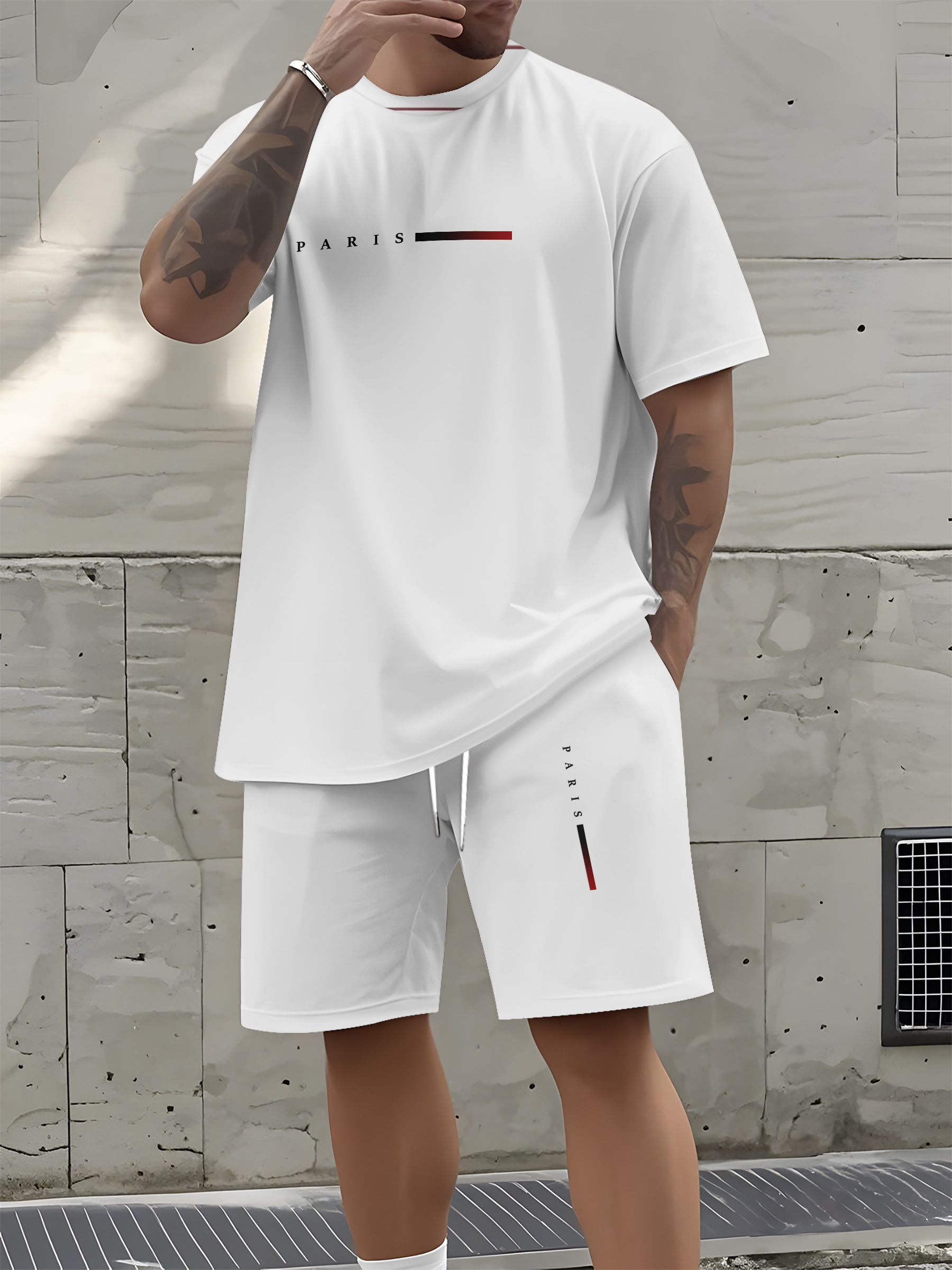 Paris Men's Casual Set Spring/ - Paris Fashion Men ulasan dan harga