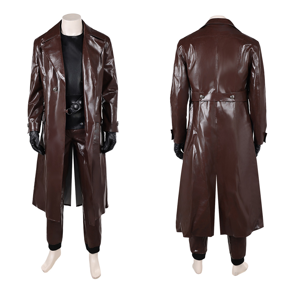 Noir Spider Cosplay Costume Le - Men'S Fashion Leather Jacket ulasan dan harga
