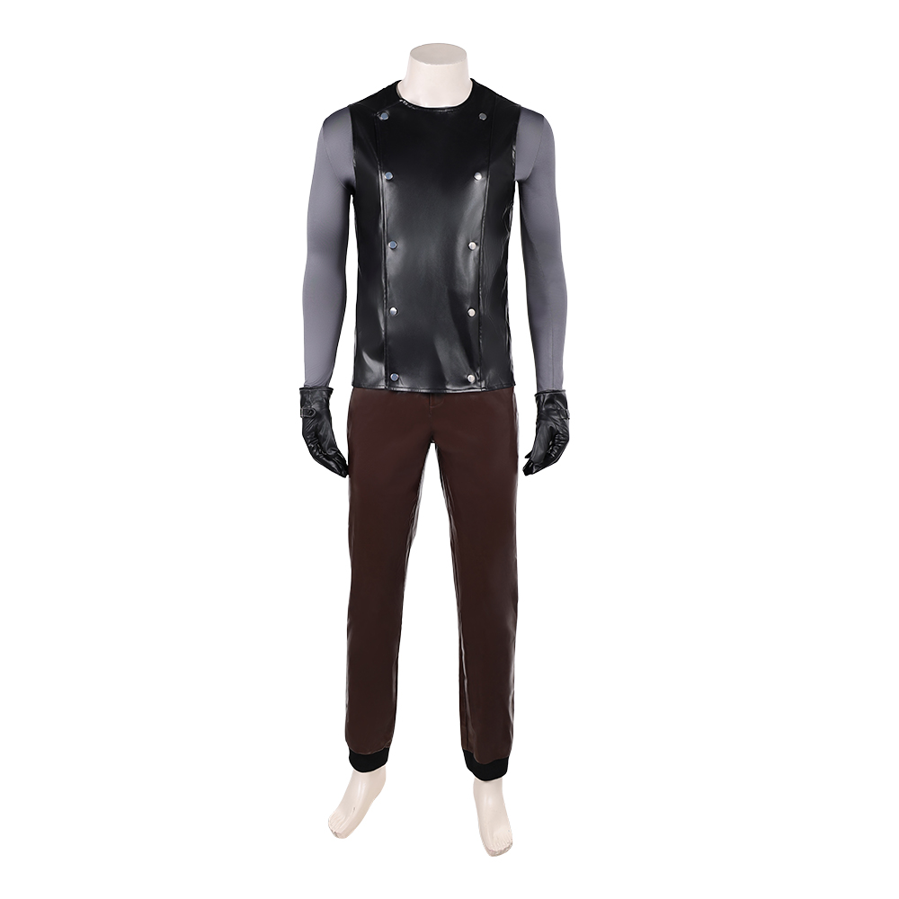 Noir Spider Cosplay Costume Le - Men'S Fashion Leather Jacket ulasan dan harga