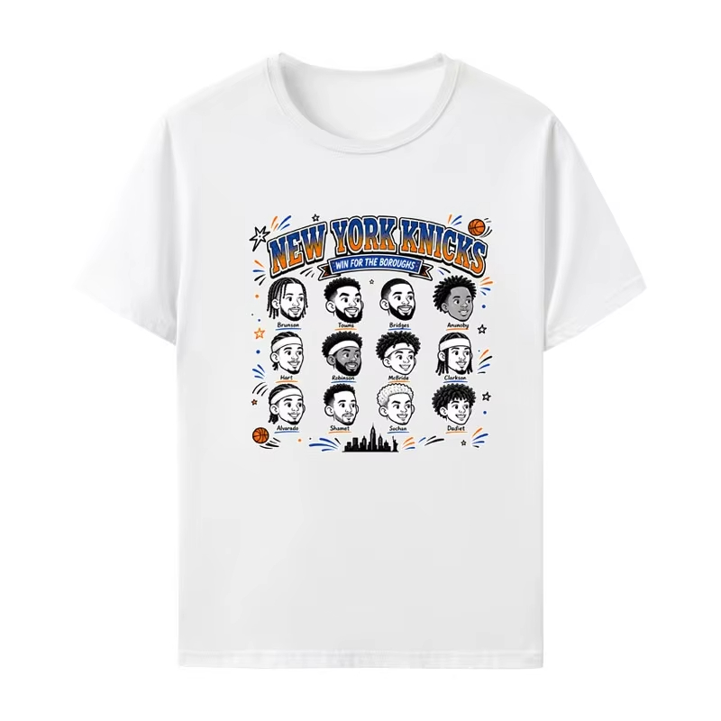 New York Knicks Lineup T-shirt - York Men'S Fashion ulasan dan harga