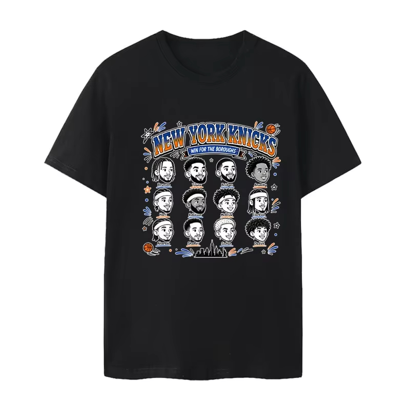 New York Knicks Lineup T-shirt - York Men'S Fashion ulasan dan harga