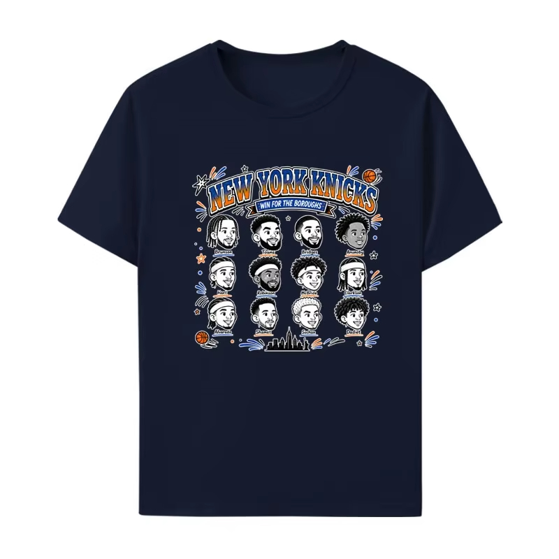 New York Knicks Lineup T-shirt - York Men'S Fashion ulasan dan harga