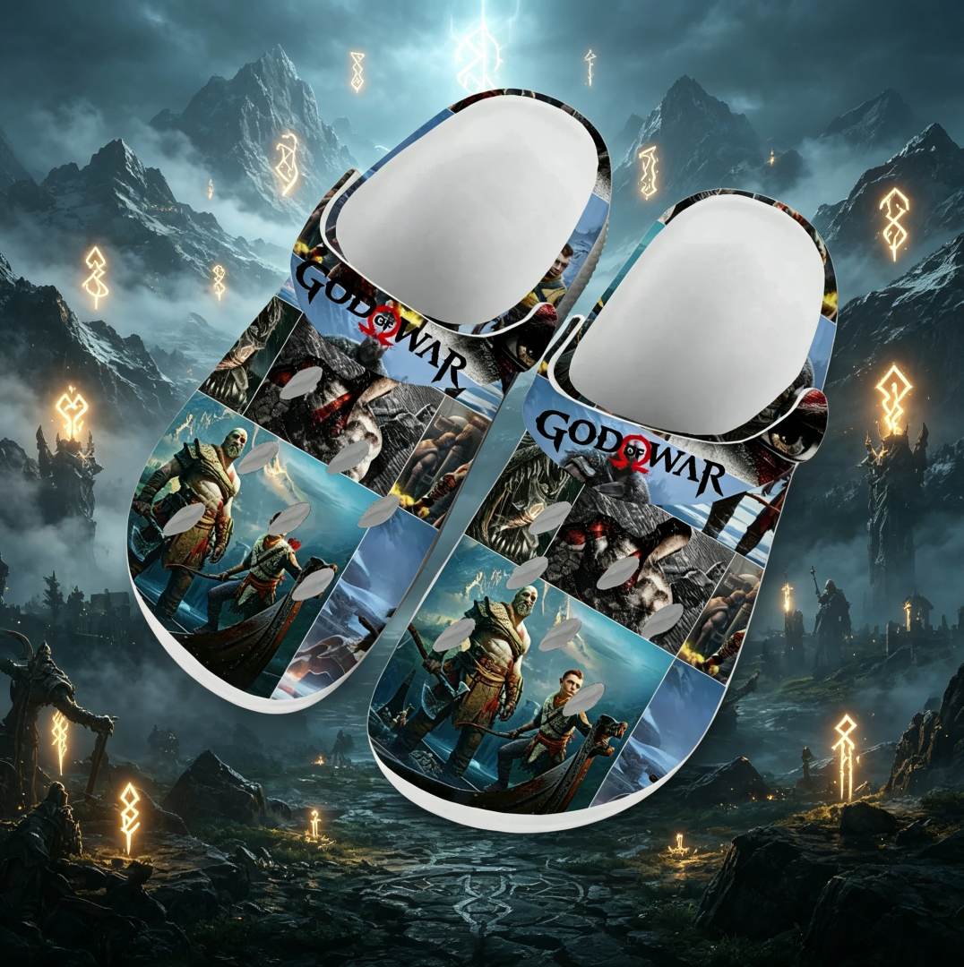 God of War Men Women Slide San - Mens Fashion Streetwear ulasan dan harga