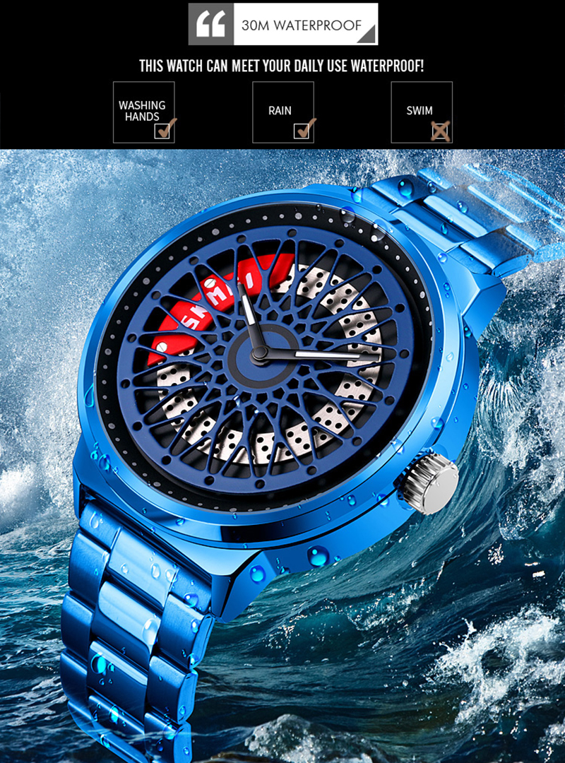 Big Dial Watch Men Quartz Watc - Men'S Fashion Hub ulasan dan harga
