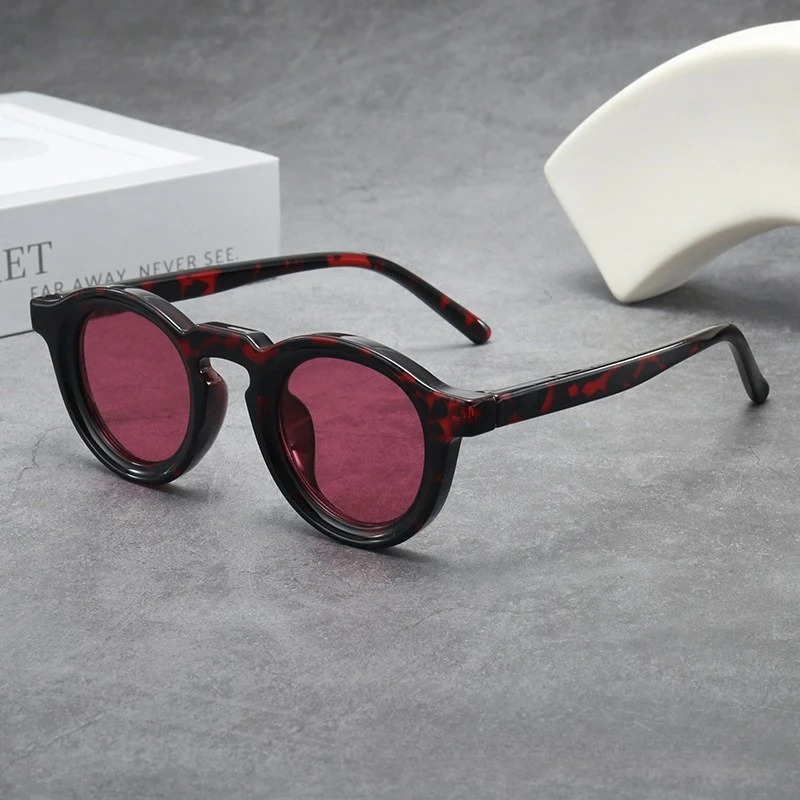 High Quality Round Sunglasses  - Men'S Fashion Glasses ulasan dan harga