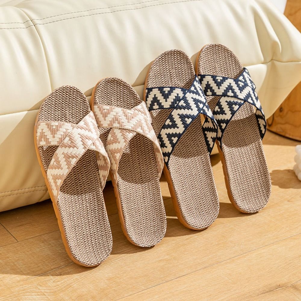 Fashion Ethnic Style Linen Cro - Men'S Fashion Shoes ulasan dan harga